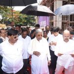 ಮೈಸೂರು ಮಹಾರಾಣಿ ಕಾಲೇಜು ಹಾಸ್ಟೆಲ್ ಕಟ್ಟಡ ಕಾಮಗಾರಿ ಪರಿಶೀಲಿಸಿದ ಸಿಎಂ ಸಿದ್ದರಾಮಯ್ಯ