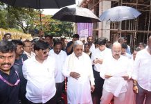 ಮೈಸೂರು ಮಹಾರಾಣಿ ಕಾಲೇಜು ಹಾಸ್ಟೆಲ್ ಕಟ್ಟಡ ಕಾಮಗಾರಿ ಪರಿಶೀಲಿಸಿದ ಸಿಎಂ ಸಿದ್ದರಾಮಯ್ಯ