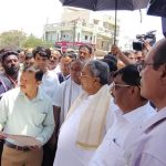 ವಿದ್ಯುತ್ ಮಾರ್ಗಗಳ ಭೂಗತ ಕೇಬಲ್ ಅಳವಡಿಕೆ ಕಾಮಗಾರಿ ಪರಿಶೀಲಿಸಿದ ಸಿಎಂ ಸಿದ್ದರಾಮಯ್ಯ