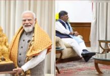 ಪ್ರಧಾನಿ ಮೋದಿ ಭೇಟಿಯಾದ ಸಿಎಂ ಡಿಕೆ ಶಿವಕುಮಾರ್
