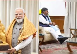 ಪ್ರಧಾನಿ ಮೋದಿ ಭೇಟಿಯಾದ ಸಿಎಂ ಡಿಕೆ ಶಿವಕುಮಾರ್
