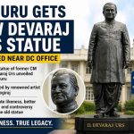 ಮಾಜಿ ಸಿಎಂ ದೇವರಾಜ ಅರಸು ನೂತನ ಪ್ರತಿಮೆ ಅನಾವರಣ: ಅರುಣ್ ಯೋಗಿರಾಜ್ ಶಿಲ್ಪಕ್ಕೆ ಮೆಚ್ಚುಗೆ