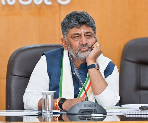 ಬಿಜೆಪಿ ಸರ್ಕಾರ 1 ಸಾವಿರ ಎಕರೆ ಸ್ವಾಧೀನ ಮಾಡಿಕೊಂಡಾಗ ಯಾಕೆ ಸುಮ್ಮನಿದ್ರು- ಸಿಎಂ ಡಿಕೆ ಶಿವಕುಮಾರ್ ಟಾಂಗ್