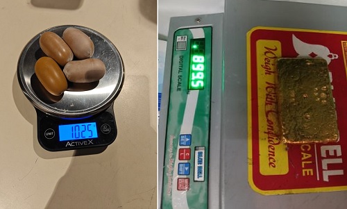 ಕೆಂಪೇಗೌಡ ಏರ್​ಪೋರ್ಟ್ ​​ನಲ್ಲಿ 1.37 ಕೋಟಿ ಮೌಲ್ಯದ ಚಿನ್ನ ವಶಕ್ಕೆ: ಆರೋಪಿ ಬಂಧನ