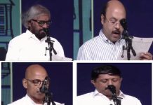ಮೊದಲ ಬಾರಿಗೆ ಸಚಿವರಾಗಿ ಪ್ರಮಾಣ ವಚನ ಸ್ವೀಕರಿಸಿದ ಯತೀಂದ್ರ ಸಿದ್ದರಾಮಯ್ಯ