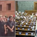 ಮುಂದುವರೆದ ‘ಕೈ’ ಸಂಸದರ ಪ್ರತಿಭಟನೆ: ಲೋಕಸಭೆ ಕಲಾಪ ಮುಂದೂಡಿಕೆ