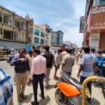ಮೈಸೂರಿನಲ್ಲಿ ಕಾರ್ಯಾಚರಣೆ: ಪಾದಚಾರಿ ಮಾರ್ಗ ಅತಿಕ್ರಮಣ ತೆರವು