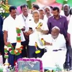 ಚೆನ್ನಮ್ಮರ 11ನೇ ದಿನದ ಕಾರ್ಯ: ಪತ್ನಿ ಸಮಾಧಿಗೆ ಪೂಜೆ ಸಲ್ಲಿಸಿದ ಮಾಜಿ ಪ್ರಧಾನಿ ಹೆಚ್ ಡಿಡಿ
