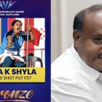 ಕಾಮನ್ ವೆಲ್ತ್ ಗೇಮ್ಸ್ ನಲ್ಲಿ ಕಂಚಿನ ಪದಕ: ಕನ್ನಡತಿ ಕೆ.ಎಸ್ ಶಿಲ್ಪರಿಗೆ ಅಭಿನಂದನೆ ಸಲ್ಲಿಸಿದ ಕೇಂದ್ರ ಸಚಿವ HDK