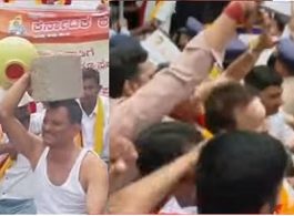 ರಾಜ್ಯದಲ್ಲಿ ಮತ್ತೆ ‘ಕಾವೇರಿ’ ಕಿಚ್ಚು: CWRC ಆದೇಶ ವಿರುದ್ದ ಕರವೇ ಪ್ರತಿಭಟನೆ ,ಆಕ್ರೋಶ