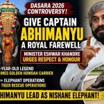 ಅಭಿಮನ್ಯುವಿಗೆ ಗೌರವಪೂರ್ವಕ ಬೀಳ್ಕೊಡುಗೆ ನೀಡಿ: ಸಚಿವ ಈಶ್ವರ ಖಂಡ್ರೆ ಒತ್ತಾಯ