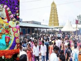ಕೊನೆಯ ಆಷಾಢ: ತಾಯಿ ಚಾಮುಂಡೇಶ್ವರಿಗೆ ವಿಶೇಷಾಲಂಕಾರ: ಬೆಟ್ಟಕ್ಕೆ ಹರಿದು ಬಂದ ಭಕ್ತಸಾಗರ