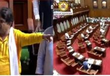 ಸಚಿವ ಬಿ.ನಾಗೇಂದ್ರ ರಾಜೀನಾಮೆಗೆ ಆಗ್ರಹ: ಉಭಯ ಸದನಗಳಲ್ಲಿ ಬಿಜೆಪಿ ಪ್ರತಿಭಟನೆ ತೀವ್ರ