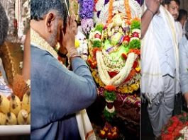 ಚಾಮುಂಡಿ ಬೆಟ್ಟಕ್ಕೆ ಭೇಟಿ ನೀಡಿ ದೇವರ ದರ್ಶನ ಪಡೆದ ಸಿಎಂ ಡಿಕೆ ಶಿವಕುಮಾರ್