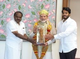 ಪ್ರಧಾನಿ ಮೋದಿ ಭೇಟಿಯಾಗಿ ಚರ್ಚಿಸಿದ ಕೇಂದ್ರ ಸಚಿವ HDK