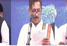 ನೂತನ ಸಚಿವರಾಗಿ ಅಜಯ್ ಸಿಂಗ್, ಹೆಚ್ ಸಿ ಬಾಲಕೃಷ್ಣ ಪ್ರಮಾಣ ವಚನ ಸ್ವೀಕಾರ