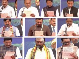 ಸಿಎಂ ಡಿಕೆಶಿ ಸಂಪುಟ ಸೇರಿದ ನೂತನ ಸಚಿವರು: ಪ್ರಮಾಣ ವಚನ ಸ್ವೀಕಾರ