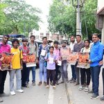 ಆ.14ರಂದು ಮೈಸೂರಿನಲ್ಲಿ ಪಂಜಿನ ಮೆರವಣಿಗೆ : ಕರಪತ್ರ ನೀಡಿ ಆಹ್ವಾನ