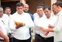 ಮಿಮ್ಸ್ ಮೇಲ್ದರ್ಜೆಗೆ, ಸುಸಜ್ಜಿತ ಕಟ್ಟಡಗಳ ನಿರ್ಮಾಣ: ಶಾಸಕ ಪಿ. ರವಿಕುಮಾರ್ ಗಣಿಗ ಸ್ಥಳ ಪರಿಶೀಲನೆ