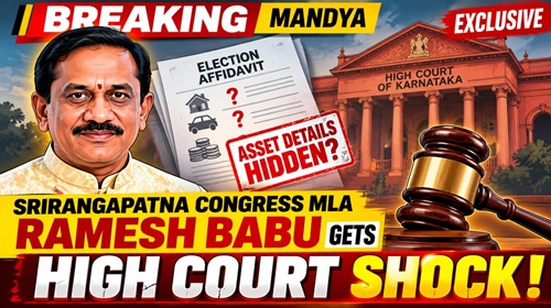 Srirangapatna MLA RAMESH BABU
