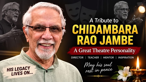 Veteran Theatre Personality chidambara rao jambe