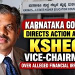 KSHEC ಉಪಾಧ್ಯಕ್ಷರ ವಿರುದ್ಧ ಆರ್ಥಿಕ ಅಕ್ರಮ ಆರೋಪ; ಕ್ರಮಕ್ಕೆ ರಾಜ್ಯಪಾಲರ ಸೂಚನೆ .