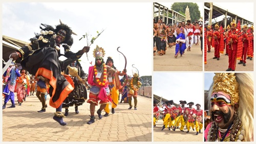 ಗಣರಾಜ್ಯೋತ್ಸವದ ಪಥಸಂಚಲನ ನೆನಪಿಸಿದ ದಸರಾ ಜಂಬೂಸವಾರಿ
