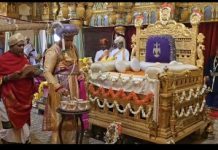 ಮೈಸೂರು ಅರಮನೆಯಲ್ಲಿ ಖಾಸಗಿ ದರ್ಬಾರ್ ಶುರು : ಕಂಕಣಧಾರಣೆ ಉದ್ದೇಶ ವಿವರಿಸಿದ ರಾಜವಂಶಸ್ಥ ಯದುವೀರ್