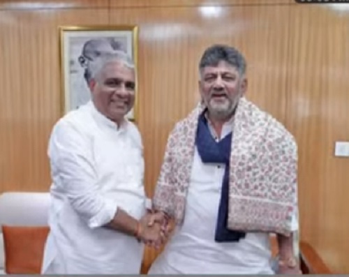 ಕಸ್ತೂರಿ ರಂಗನ್ ವರದಿ: 7ನೇ ಕರಡು ಅಧಿಸೂಚನೆ ಫೈನಲ್ ಮಾಡದಂತೆ ಕೇಂದ್ರ ಸಚಿವರಿಗೆ ಸಿಎಂ ಡಿಕೆಶಿ ಮನವಿ ಕಸ್ತೂರಿ ರಂಗನ್ ವರದಿ: 7ನೇ ಕರಡು ಅಧಿಸೂಚನೆ ಫೈನಲ್ ಮಾಡದಂತೆ ಕೇಂದ್ರ ಸಚಿವರಿಗೆ ಸಿಎಂ ಡಿಕೆಶಿ ಮನವಿ