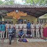 ಅನೆ ದಂತ ಅಕ್ರಮ ಸಾಗಾಟ: ಇಬ್ಬರ ಬಂಧನ ಅನೆ ದಂತ ಅಕ್ರಮ ಸಾಗಾಟ: ಇಬ್ಬರ ಬಂಧನ
