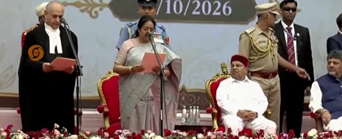 gov-sudha yadhav ರಾಜ್ಯದ ನೂತನ ರಾಜ್ಯಪಾಲರಾಗಿ ಡಾ ಸುಧಾ ಯಾದವ್ ಪ್ರಮಾಣ ವಚನ ಸ್ವೀಕಾರ