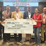 ರಾಷ್ಟ್ರಮಟ್ಟದ ಹ್ಯಾಕಥಾನ್: RV ವಿವಿಯ ವಿದ್ಯಾರ್ಥಿನಿಯರಿಗೆ ಪ್ರಥಮ ಬಹುಮಾನ ರಾಷ್ಟ್ರಮಟ್ಟದ ಹ್ಯಾಕಥಾನ್: RV ವಿವಿಯ ವಿದ್ಯಾರ್ಥಿನಿಯರಿಗೆ ಪ್ರಥಮ ಬಹುಮಾನ