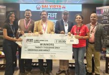 ರಾಷ್ಟ್ರಮಟ್ಟದ ಹ್ಯಾಕಥಾನ್: RV ವಿವಿಯ ವಿದ್ಯಾರ್ಥಿನಿಯರಿಗೆ ಪ್ರಥಮ ಬಹುಮಾನ ರಾಷ್ಟ್ರಮಟ್ಟದ ಹ್ಯಾಕಥಾನ್: RV ವಿವಿಯ ವಿದ್ಯಾರ್ಥಿನಿಯರಿಗೆ ಪ್ರಥಮ ಬಹುಮಾನ