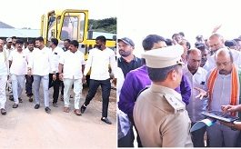 ಮೈಸೂರು ದಸರಾ: ಮೂಲಸೌಕರ್ಯ, ಕಾಮಗಾರಿಗಳ ಪರಿಶೀಲನೆ ನಡೆಸಿದ ಸಚಿವ ಡಾ. ಯತೀಂದ್ರ