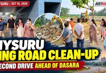 ರಿಂಗ್ ರೋಡ್ ನಲ್ಲಿ ಕಸ ಹಾಕಿದ್ರೆ ಸೌಂದರ್ಯಕ್ಕೆ ಧಕ್ಕೆ: ಸ್ವಚ್ಛತಾ ಕಾರ್ಯಾಚರಣೆ ಚುರುಕು.