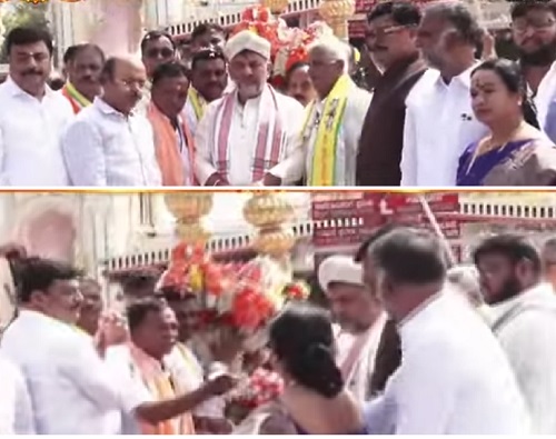 nandi dwaja ಮೈಸೂರು ದಸರಾ: ನಂದಿಧ್ವಜಕ್ಕೆ ಪೂಜೆ ಸಲ್ಲಿಸಿದ ಸಿಎಂ ಡಿಕೆ ಶಿವಕುಮಾರ್