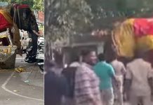 ಶಿವಮೊಗ್ಗ ದಸರಾ ಜಂಬೂಸವಾರಿ ವೇಳೆ ಅವಘಡ: ದಿಕ್ಕಾಪಾಲಾಗಿ ಓಡಾಡಿದ ಅಂಬಾರಿ ಆನೆ ಶಿವಮೊಗ್ಗ ದಸರಾ ಜಂಬೂಸವಾರಿ ವೇಳೆ ಅವಘಡ: ದಿಕ್ಕಾಪಾಲಾಗಿ ಓಡಾಡಿದ ಅಂಬಾರಿ ಆನೆ
